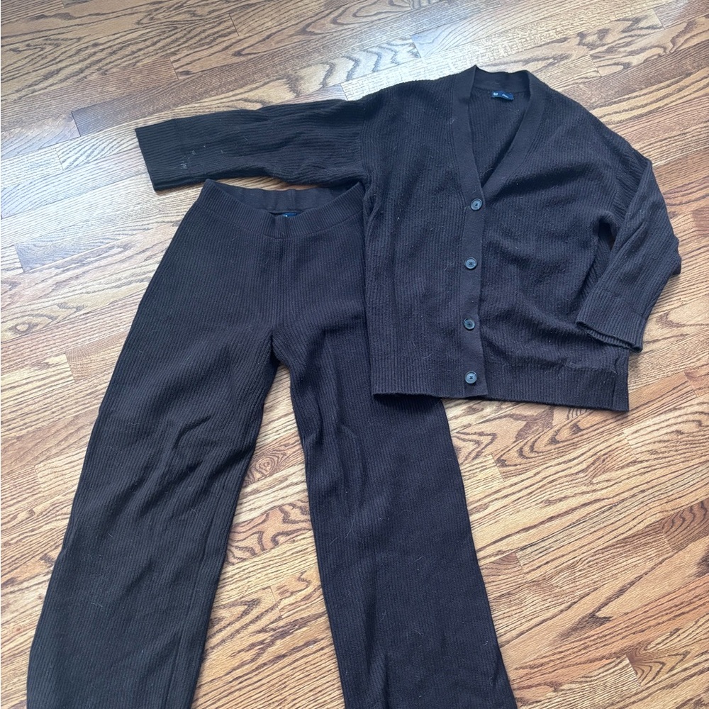 GAP CashSoft Sweater Pants & Cardigan Set